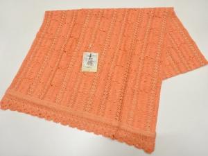 未使用品　リボンレースショール